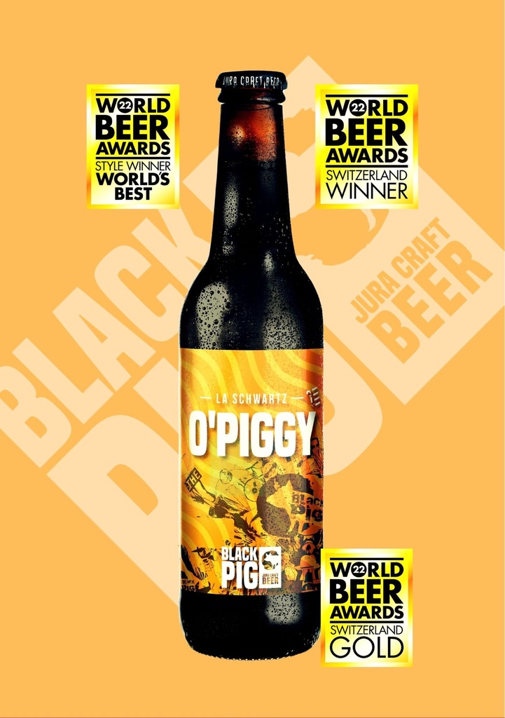 [BLACKPIG_O'PIGGY_33CL_X24] BlackPig | O'PIGGY, LA STOUT (1x33cl) (Vrac : 24x)