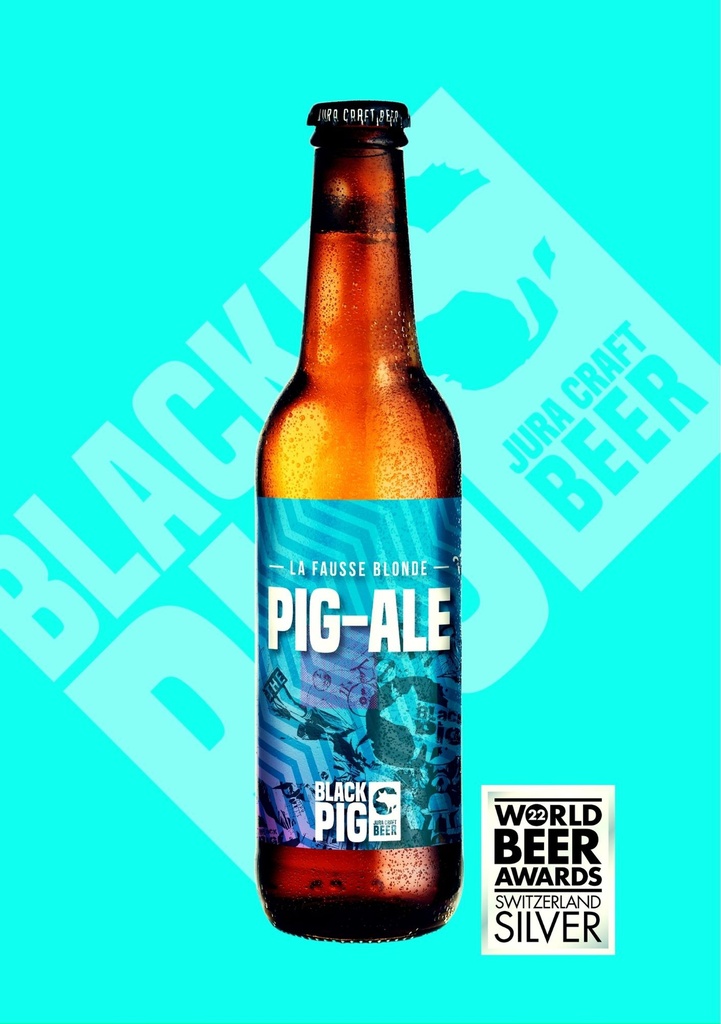 [BLACKPIG_PIG-ALE_33CL_X24] BLACKPIG | PIG-ALE, La Fausse Blonde (1x33cl) (Vrac : 24x)