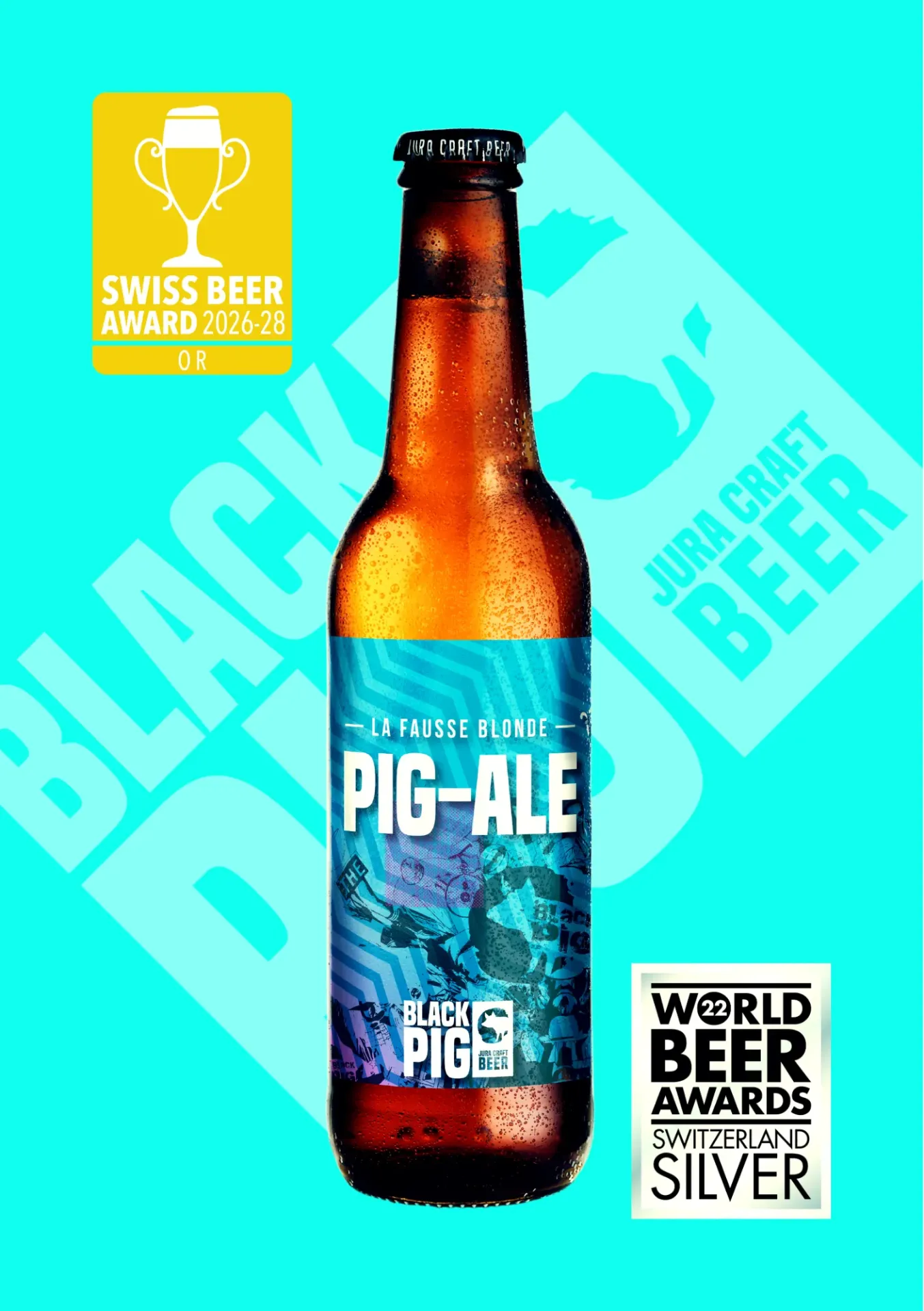 [BLACKPIG_PIG-ALE_33CL_X24] BLACKPIG | PIG-ALE, La Fausse Blonde (33cl) (Vrac : 24x)