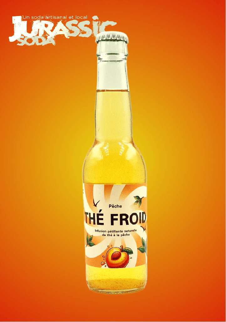 Jurassic Soda | THÉ FROID PÊCHE (1x33cl)
