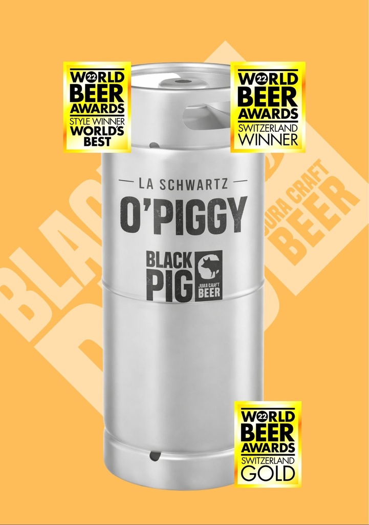 [BLACKPIG_O'PIGGY_20L_X1] BlackPig | O'PIGGY, LA STOUT (1x20L)