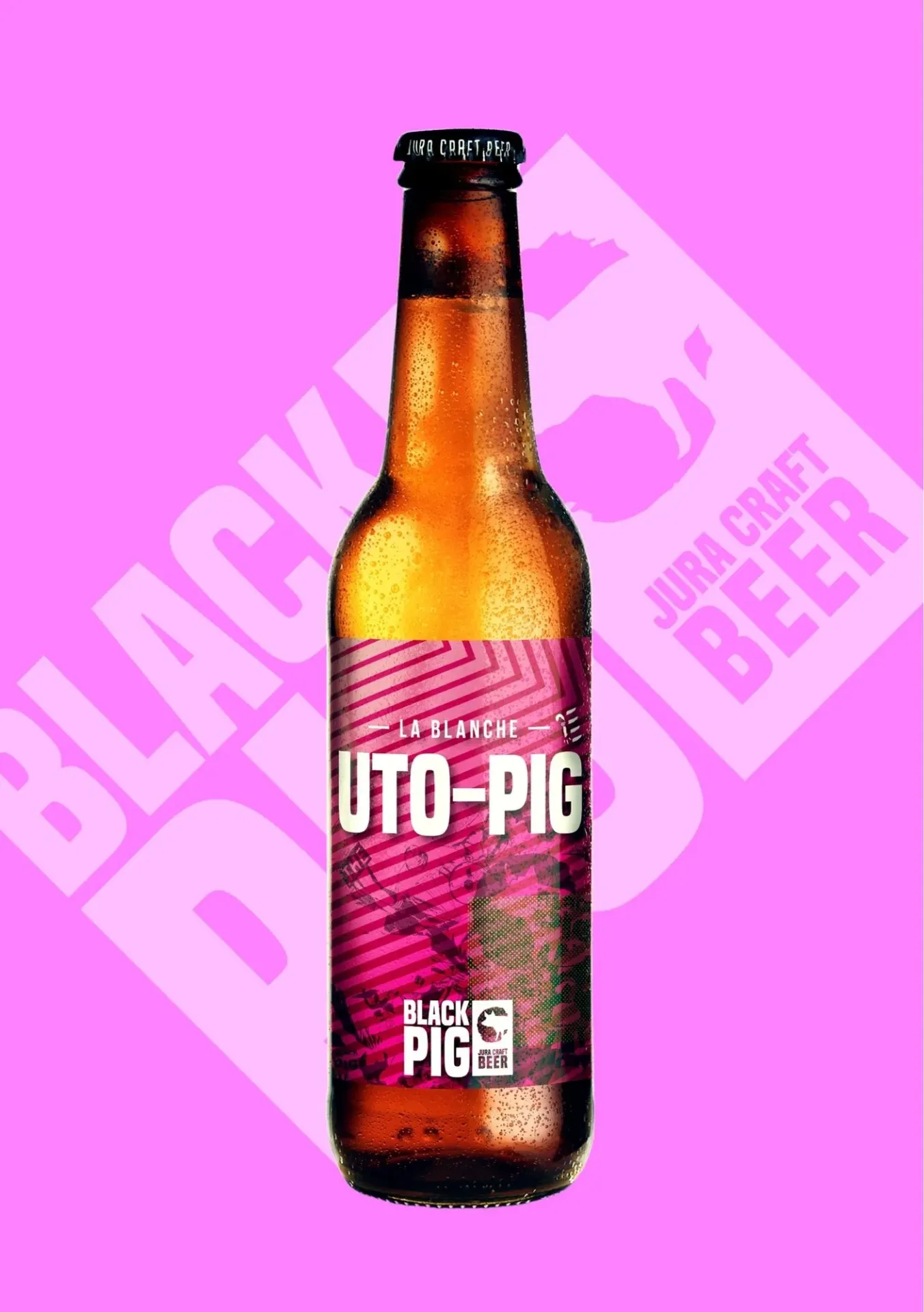 [BLACKPIG_UTO-PIG_33CL_X24] BLACKPIG | UTO-PIG, La Blanche (1x33cl) (Vrac : 24x)