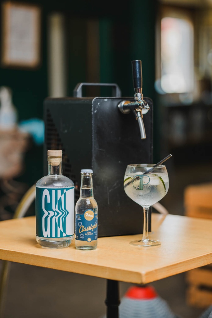 Dist. de Porrentruy | GIN-TONIC À LA PRESSION (1x20L)