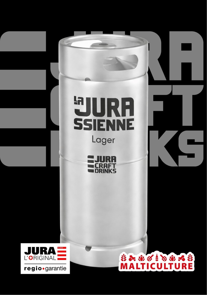 [JCD_LAGER_20L_X1] La Jurassienne | JURA LAGER (1x20L)
